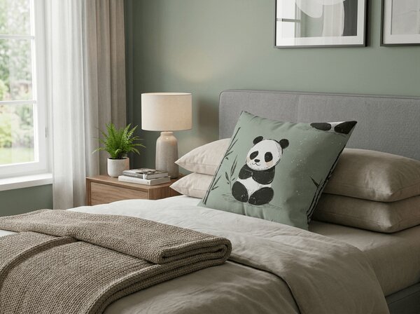 Obliečka na vankúš z mikrovlákna PANDA RELAX 45x45 cm, mentolová