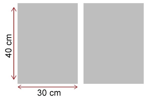 ASIR Súprava dekoratívnych obrazov MORSKÉ VLNY 62 cm MDF