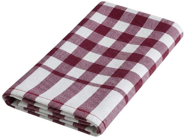 Utierka CORIVA 50x70 cm červená, set 10 ks