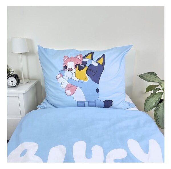 Bavlnené detské obliečky na jednolôžko 140x200 cm Bluey – Jerry Fabrics