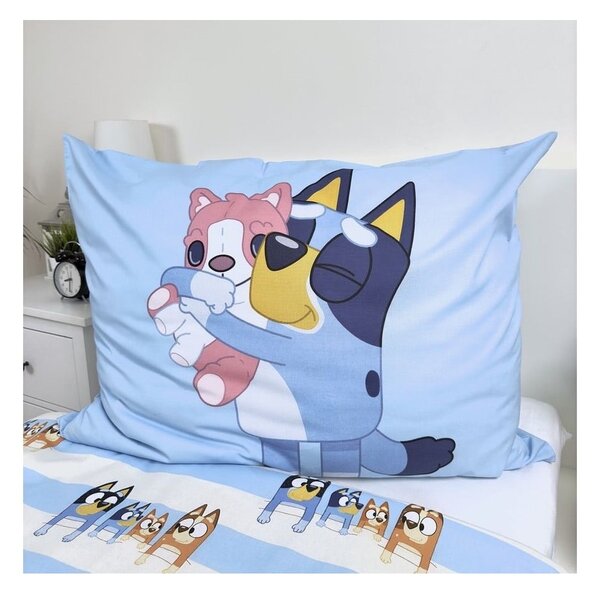 Bavlnené detské obliečky na jednolôžko 140x200 cm Bluey – Jerry Fabrics