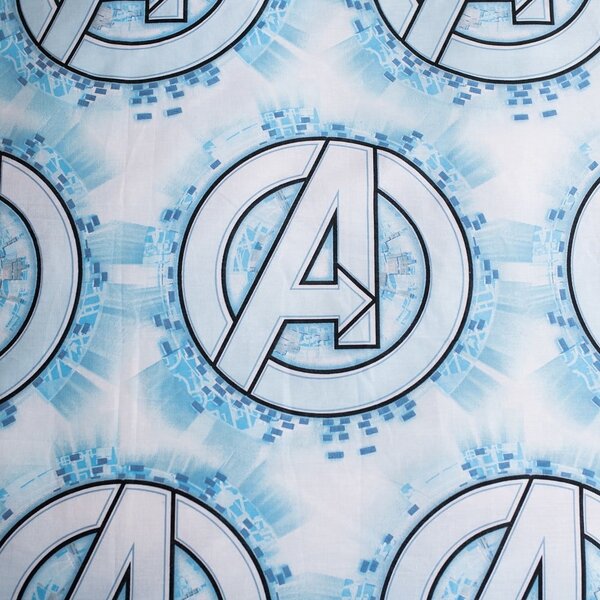 Detské bavlnené obliečky Jerry Fabrics Avengers Heroes, 140 x 200 cm