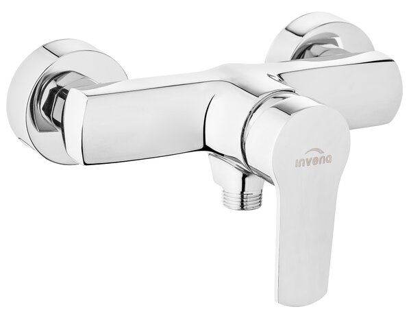 Invena Verso, nástenná sprchová batéria 150mm, chrómová, INV-BN-82-001-C