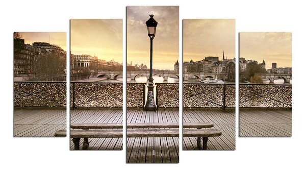 ASIR Súprava nástenných obrazov LAMPA 110 cm MDF