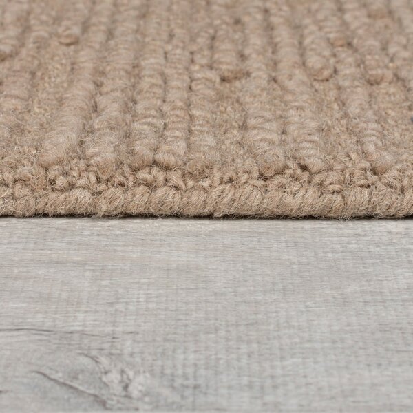 Béžový ručne tkaný vlnený koberec 160x230 cm Harris Boucle – Flair Rugs