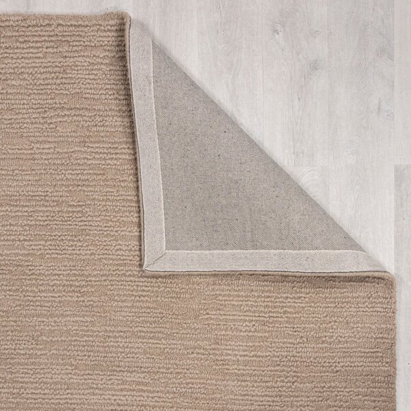Béžový ručne tkaný vlnený koberec 160x230 cm Harris Boucle – Flair Rugs