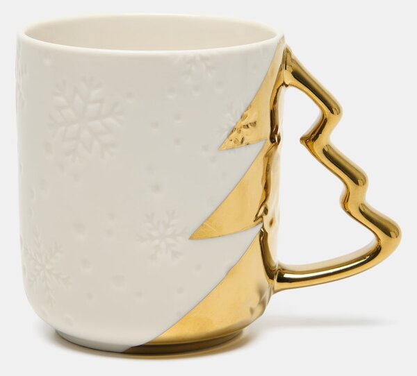 Sinsay - Hrnček so zimným motívom - biela