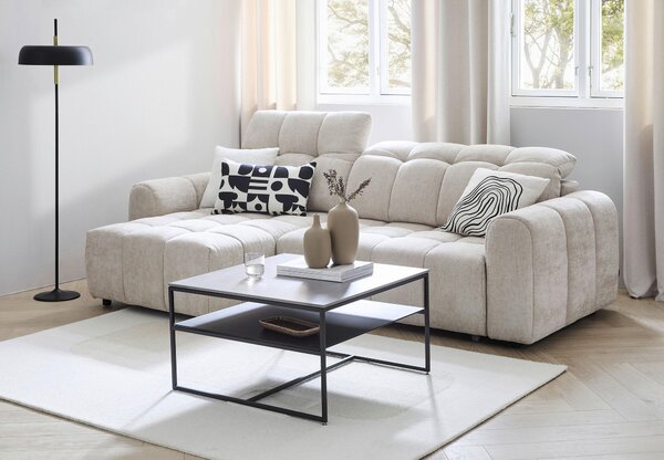 SEDACIA SÚPRAVA, textil, béžová Xora - Sedačky