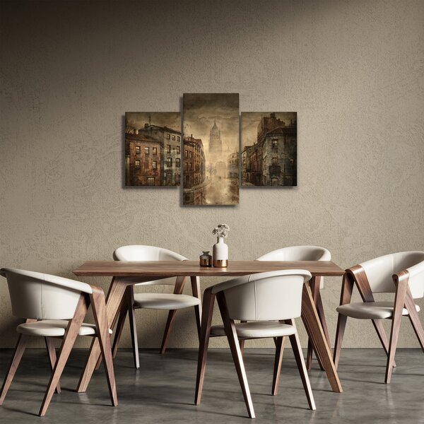 Obraz - Maľba mesta (90x60 cm)