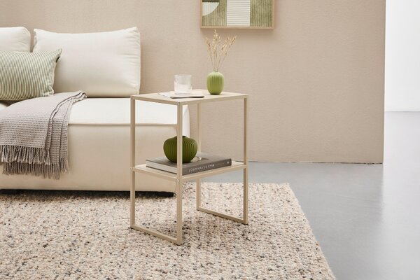 PRÍRUČNÝ STOLÍK, kašmírová home24 - Stolíky do obývačky, Online Only