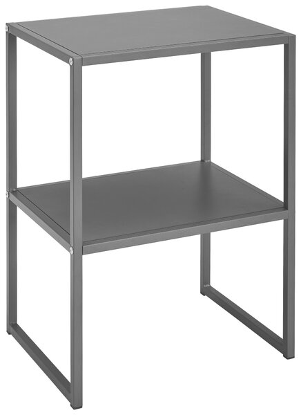 PRÍRUČNÝ STOLÍK, tmavosivá home24 - Stolíky do obývačky, Online Only