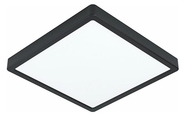 Eglo 78815 - LED Stropné svietidlo FUEVA LED/20,5W/230V 28,5x28,5 cm čierna