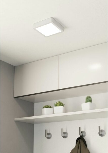 Eglo 78678 - LED Stropné svietidlo FUEVA LED/11W/230V 16x16 cm biela