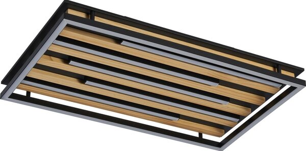 Osram - LED stmievateľné stropné svietidlo ORBIS ACOUSTIC LED/30W/230V 51x31 cm borovica