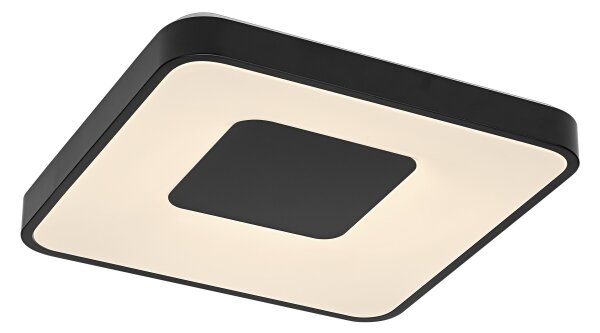 Osram - LED stmievateľné stropné svietidlo ORBIS PIANA LED/36W/230V 48,5x48,5 cm čierna