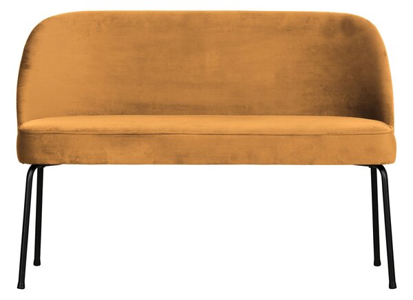 Žltá Zamatová pohovka Vougue 82,5 × 120 × 59 cm BEPUREHOME
