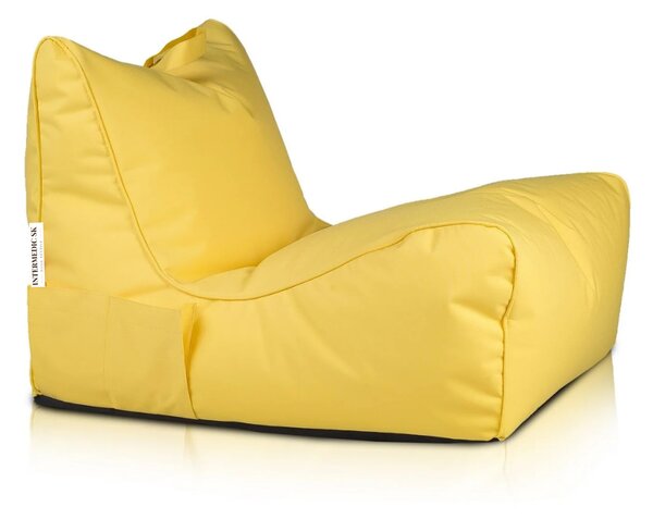 INTERMEDIC SK Sedací vak Flavio – viac farieb (67×130×67 cm) Farba: M13 - žltá