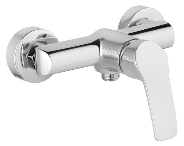 Invena Invena, nástenná sprchová batéria 150mm, chrómová, INV-BN-27-001-A