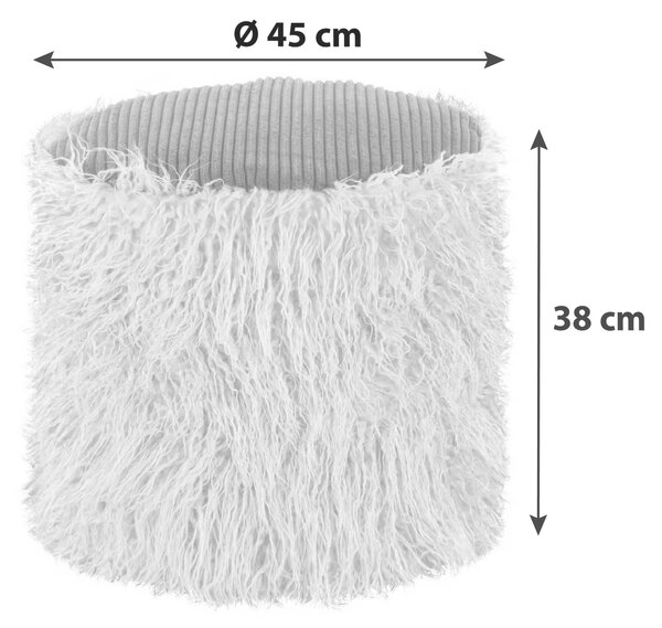 TABURETKA „PUFF“, 45/38/45 cm Kayoom - Kreslá, Online Only