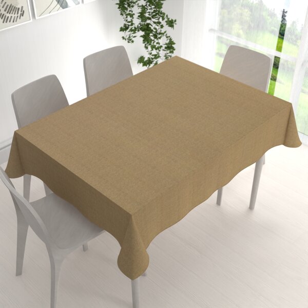 Biante Dekoračný obdĺžnikový obrus PML-121 Zlatohnedá režná 50x100 cm