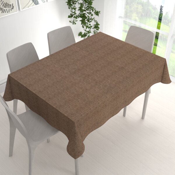 Biante Dekoračný obdĺžnikový obrus PML-120 Hnedá režná 80x120 cm