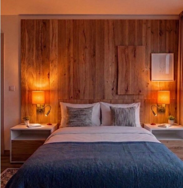 Brilagi - LED flexibilné nástenné svietidlo NUBILA 1xE27/25W/230V + LED/3W mosadz/oranžová