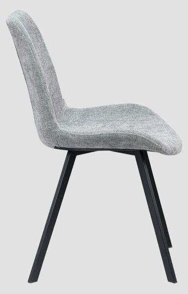 Jedálenská stolička SILLA sivá 738005