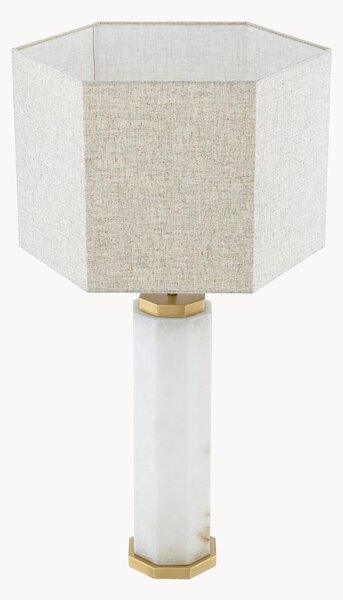 Alabastrová stolová lampa Newman