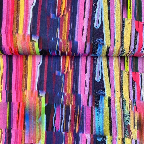 Metráž Bavlna popelín - Multicolour strips