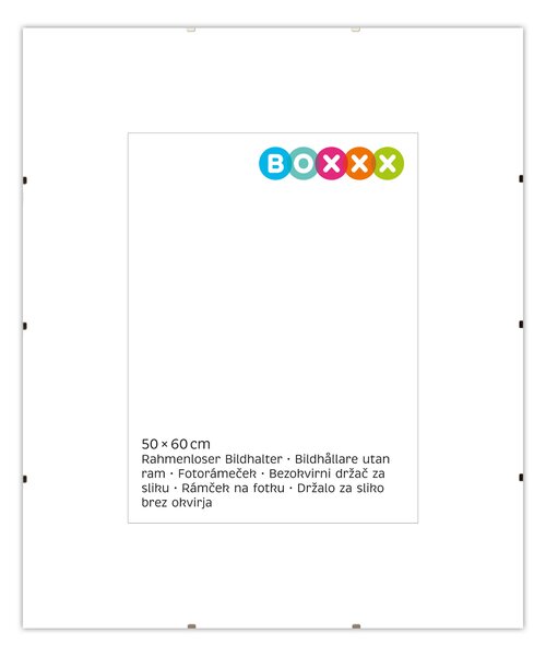 RÁM S KLIPMI, 1, 60/50/1 cm Boxxx - Rámy na obrazy