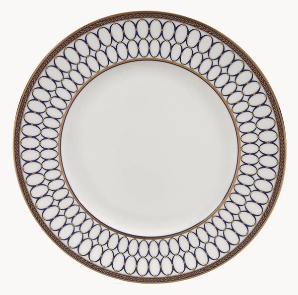 Plytký tanier z jemného kostného porcelánu Renaissance