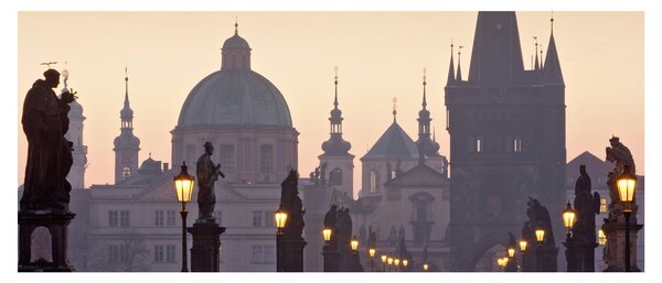 Obraz - Karlov most (120x50 cm)