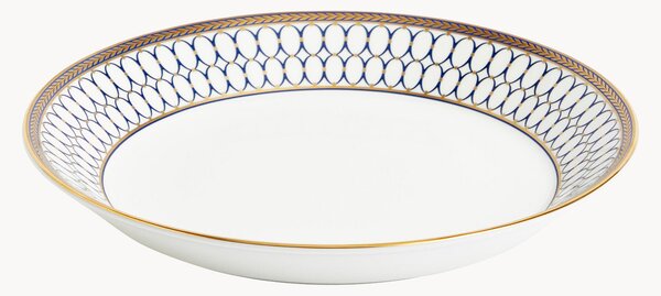 Plytký tanier z jemného kostného porcelánu Renaissance