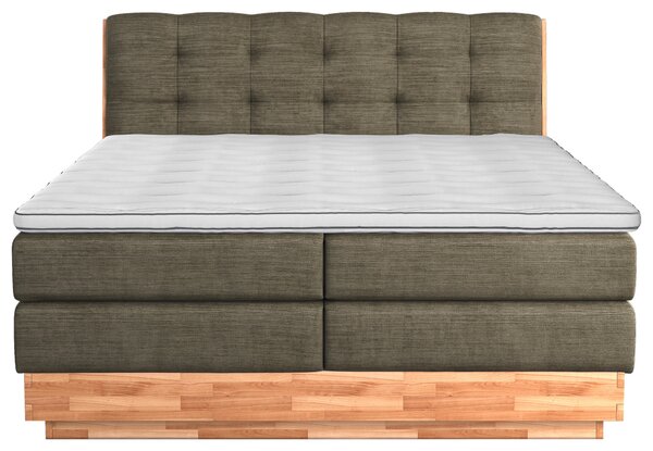 BOXSPRINGOVÁ POSTEĽ, 160/200 cm, zelená - Online Only spálne, Online Only
