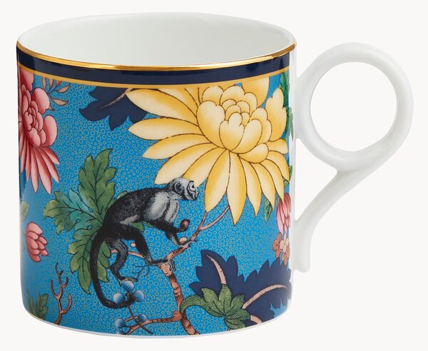 Hrnček z jemného kostného porcelánu Wonderlust Sapphire Garden