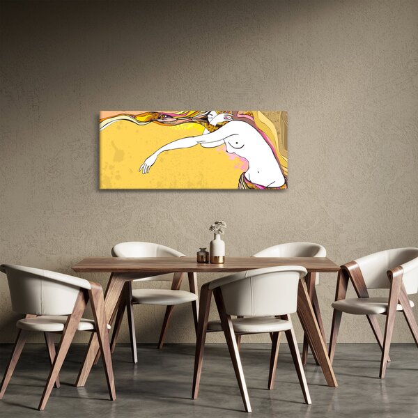 Obraz - Dievča (120x50 cm)
