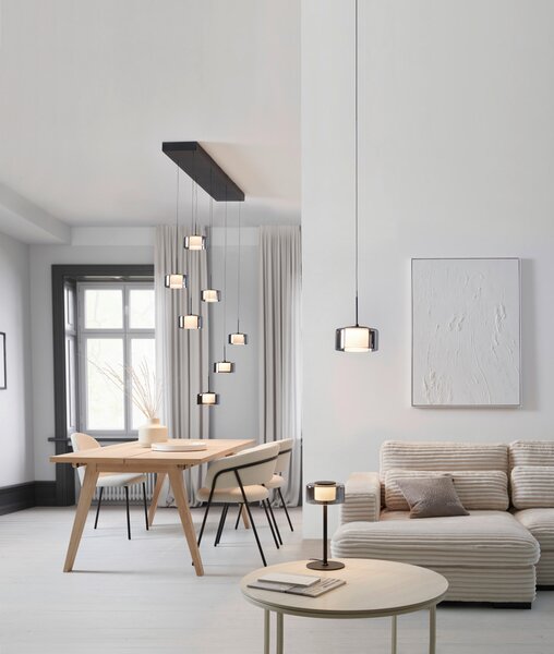 ZÁVESNÉ LED SVIETIDLO, 126/21/180 cm - Interiérové svietidlá
