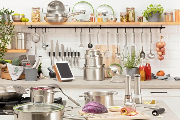 PANVICA NA SMAŽENIE 28 cm Chefkoch+Fackelmann - Online Only bytové doplnky, Online Only