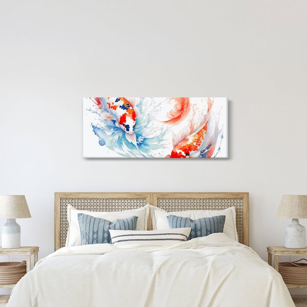 Obraz - Ryby (120x50 cm)