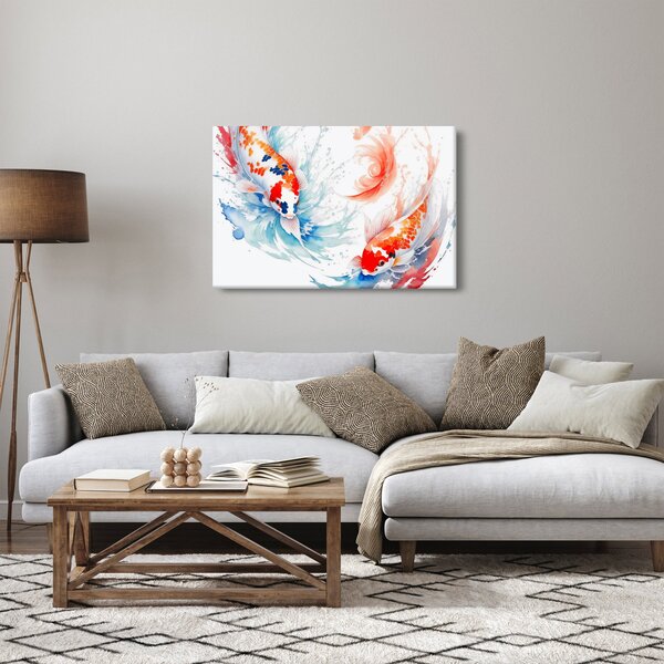 Obraz - Ryby (90x60 cm)