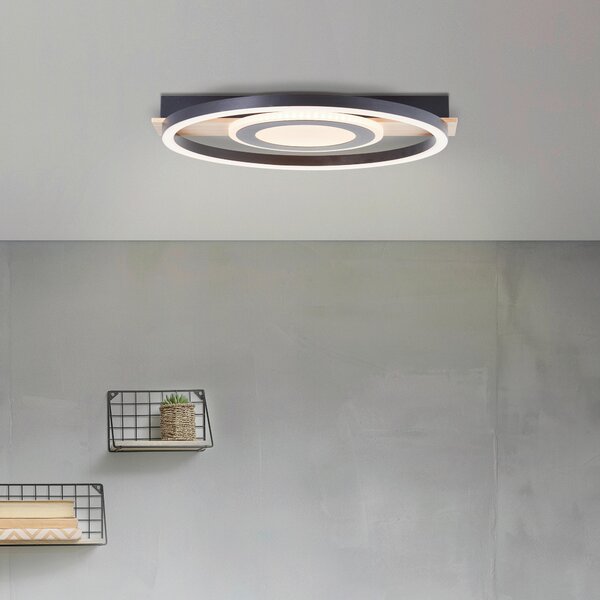 STROPNÉ LED SVIETIDLO, 37/39/5 cm - Interiérové svietidlá