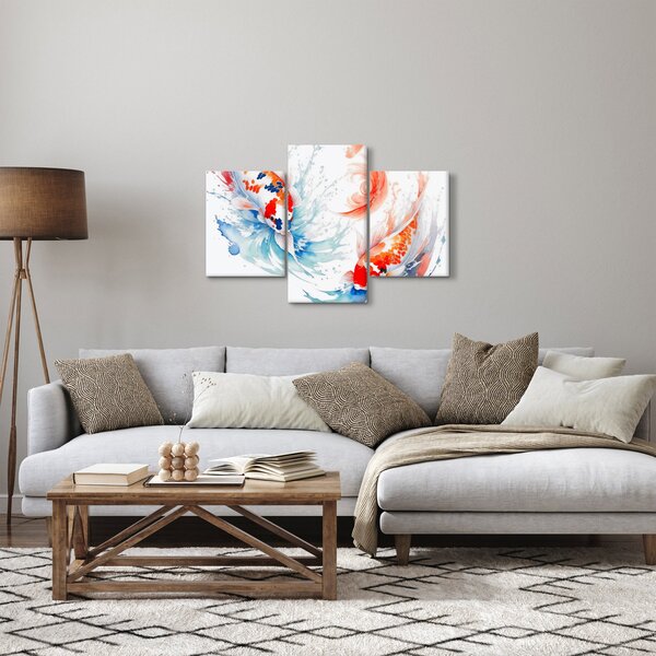 Obraz - Ryby (90x60 cm)