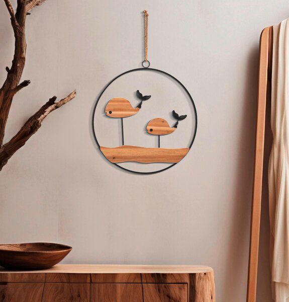 NÁSTENNÁ DEKORÁCIA 56/60/2 cm - Dekorácie na stenu, Online Only
