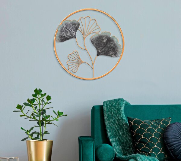 NÁSTENNÁ DEKORÁCIA 45.5/45.5/3.5 cm - Dekorácie na stenu, Online Only