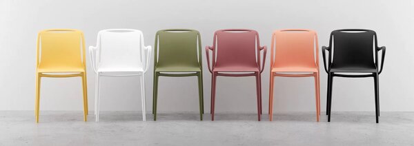 Stima Plastová stolička VELAIR Vyberte variant ->: Verde oliva