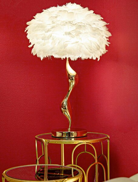 STOLNÁ LAMPA, 40/63/40 cm - Online Only bytové doplnky, Online Only