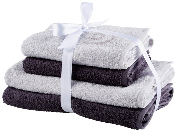 SADA FROTÉ UTERÁKOV, sivá Bugatti - Kúpeľňový textil