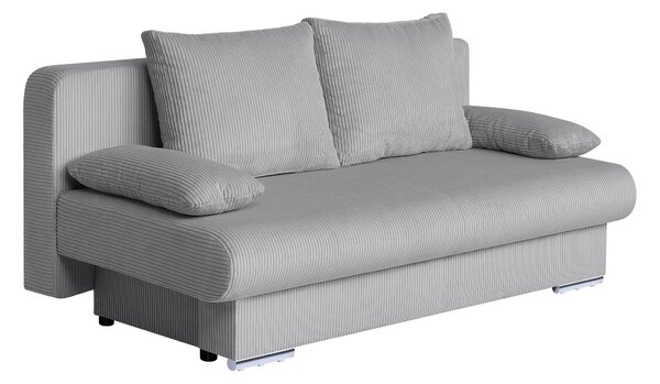 ROZKLADACIA POHOVKA, textil, kompozitné drevo, svetlosivá P & B - Sedačky, Online Only