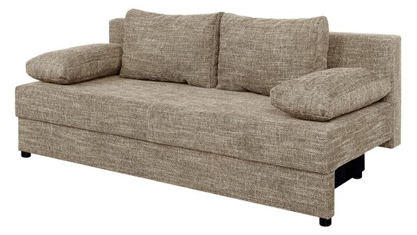 ROZKLADACIA POHOVKA, textil, kompozitné drevo, cappuccino P & B - Sedačky, Online Only