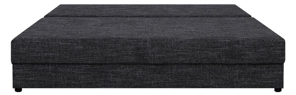 ROZKLADACIA POHOVKA, textil, kompozitné drevo, čierna P & B - Sedačky, Online Only
